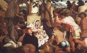 Jacopo Bassano The Adoration of the Shepherds china oil painting artist